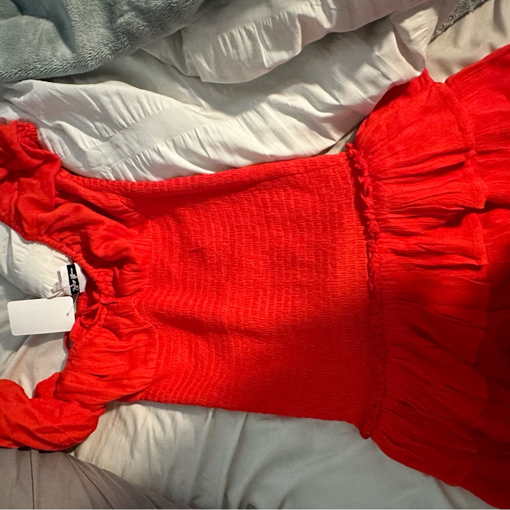 sky to moon red dress! NWT